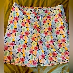 Johnnie o xxl swim trunks new with tag
